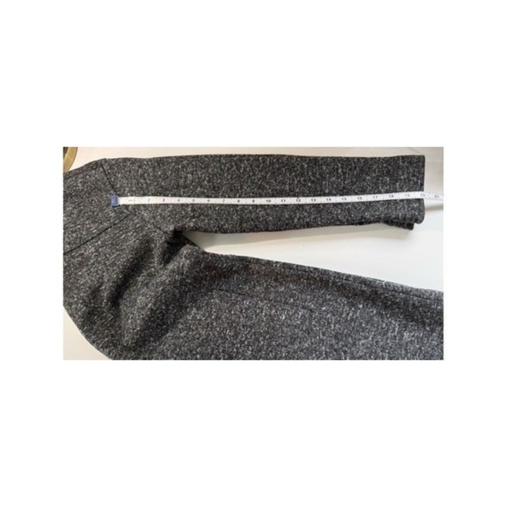 Banana Republic Charcoal Gray Zip Duster Jacket Cardigan Coat Womens Small - Picture 9 of 9